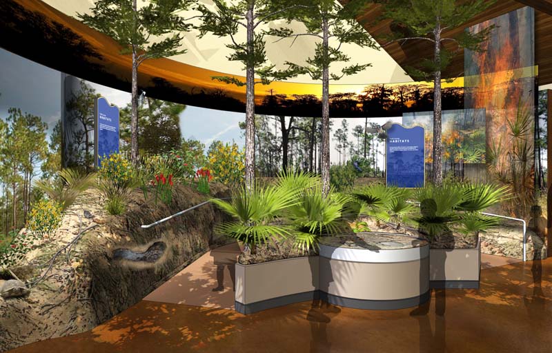 Exhibit rendering