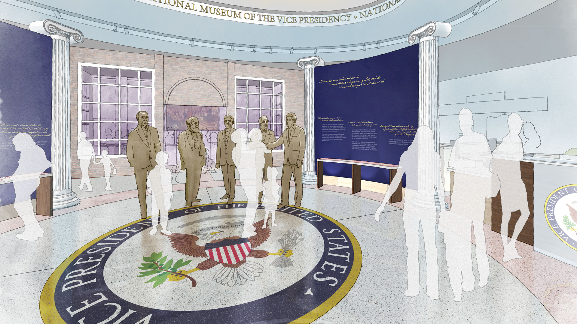 Exhibit rendering