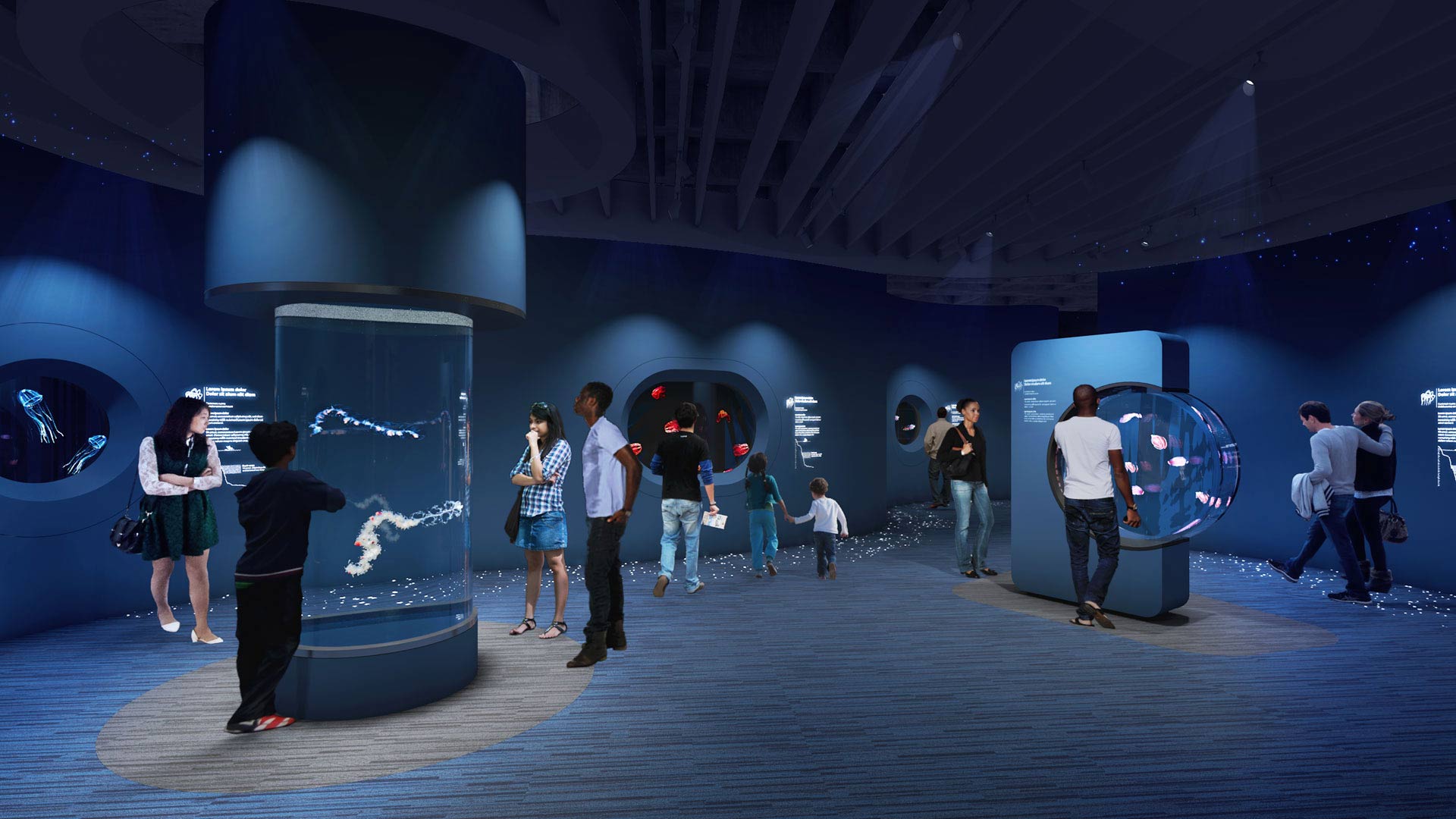 Monterey Bay Aquarium Rendering