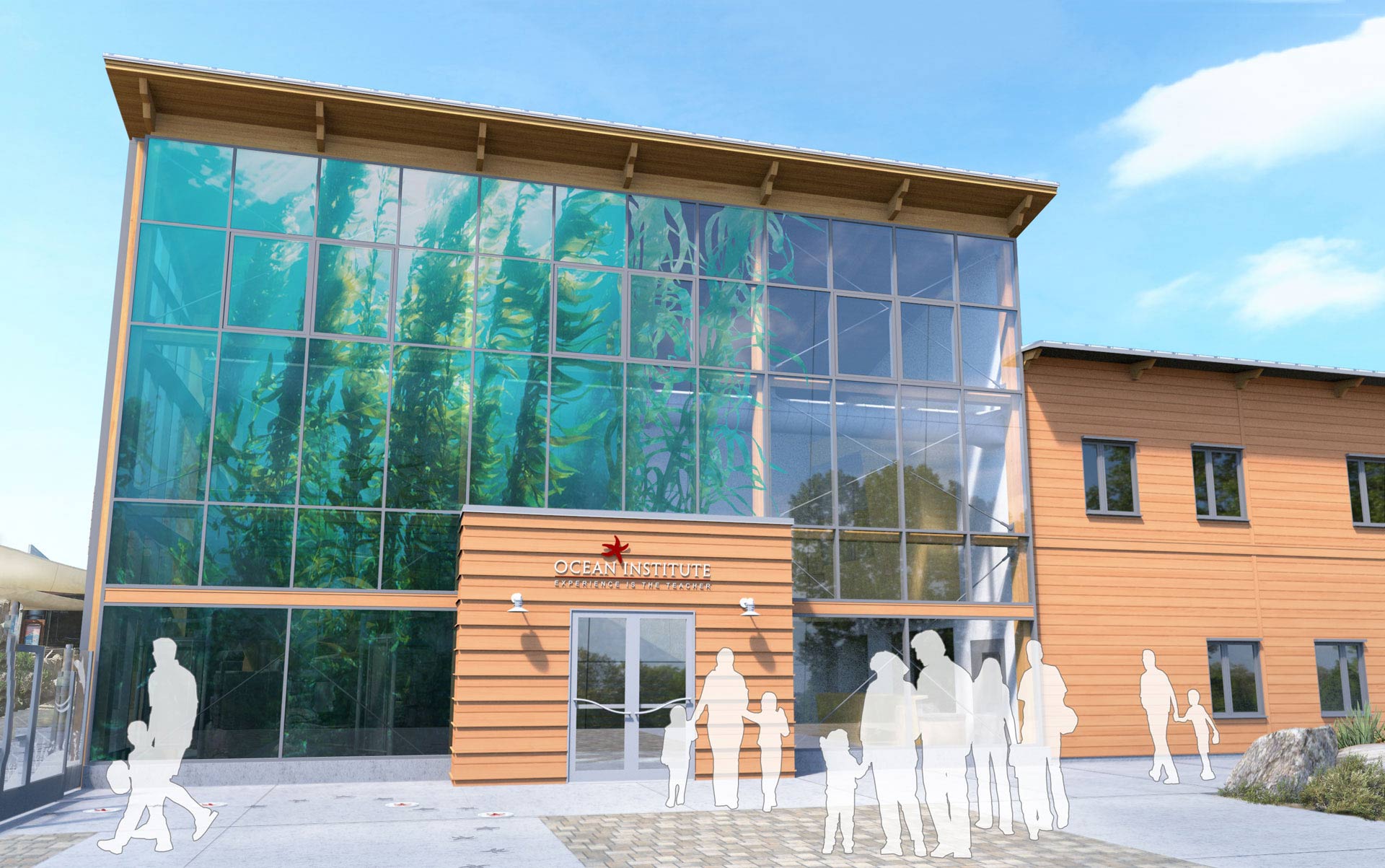 Ocean Institute exterior rendering