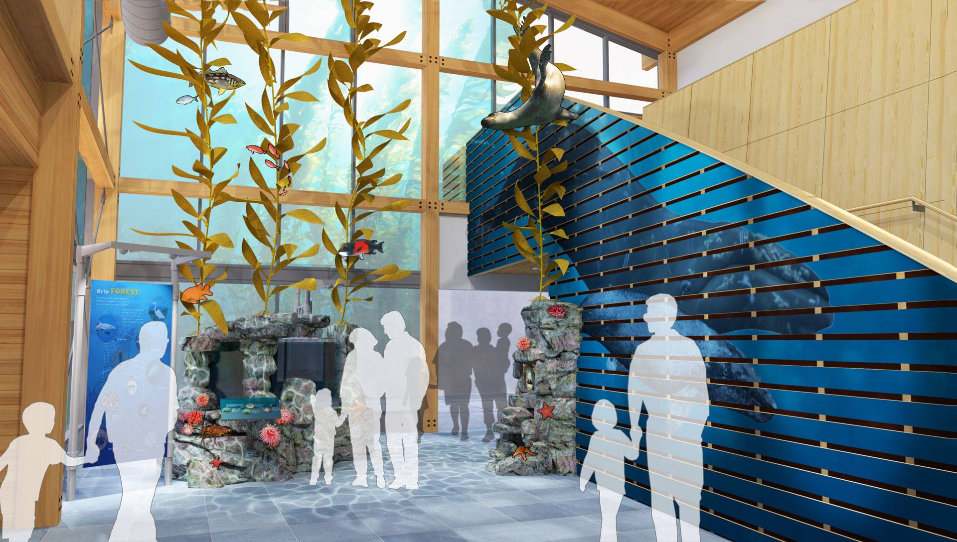 Monterey Bay Aquarium Rendering